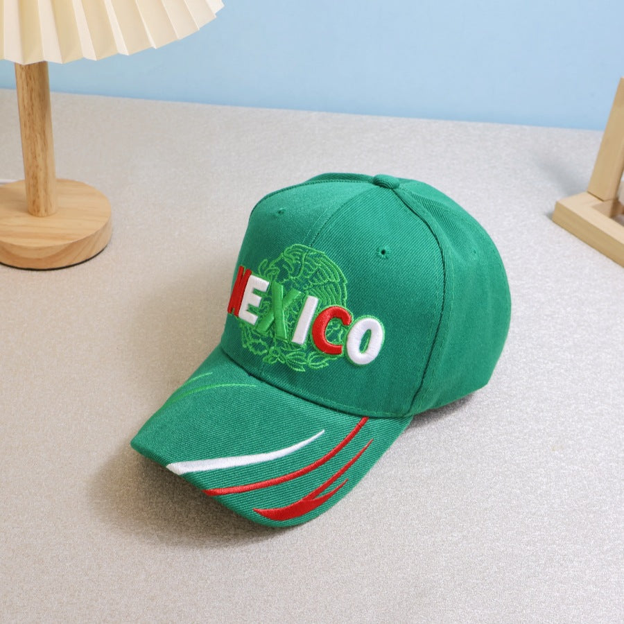 Wholesale Letter Embroidery Baseball Cap Outdoor Sun Protection Velcro Cap Hat ACC-HT-LingXuan001