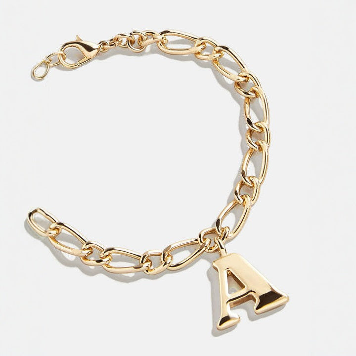 Wholesale  Fashion Trend Capital English Letters Roman Women's Bracelet