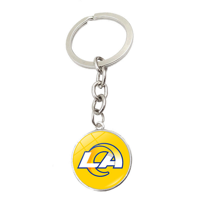 Wholesale Football Team Logo Keychain