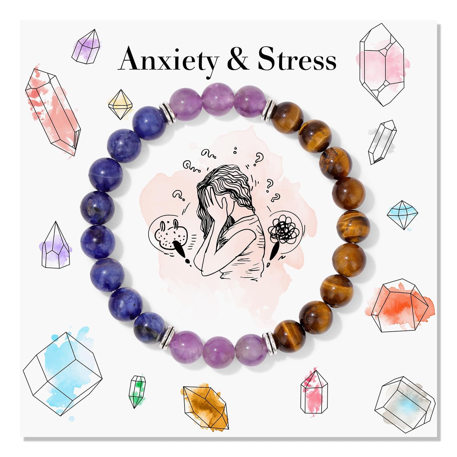 Wholesale Natural stone beaded bracelet