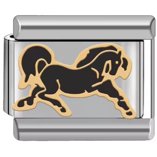 Wholesale Italian Charm Bracelet 9mm DIY  Little Yellow Duck    Creative Stainless Steel Composable Bracelet  ACCVIP