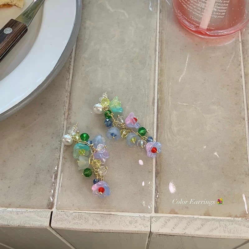 Wholesale  Fashion Sunflower Earrings