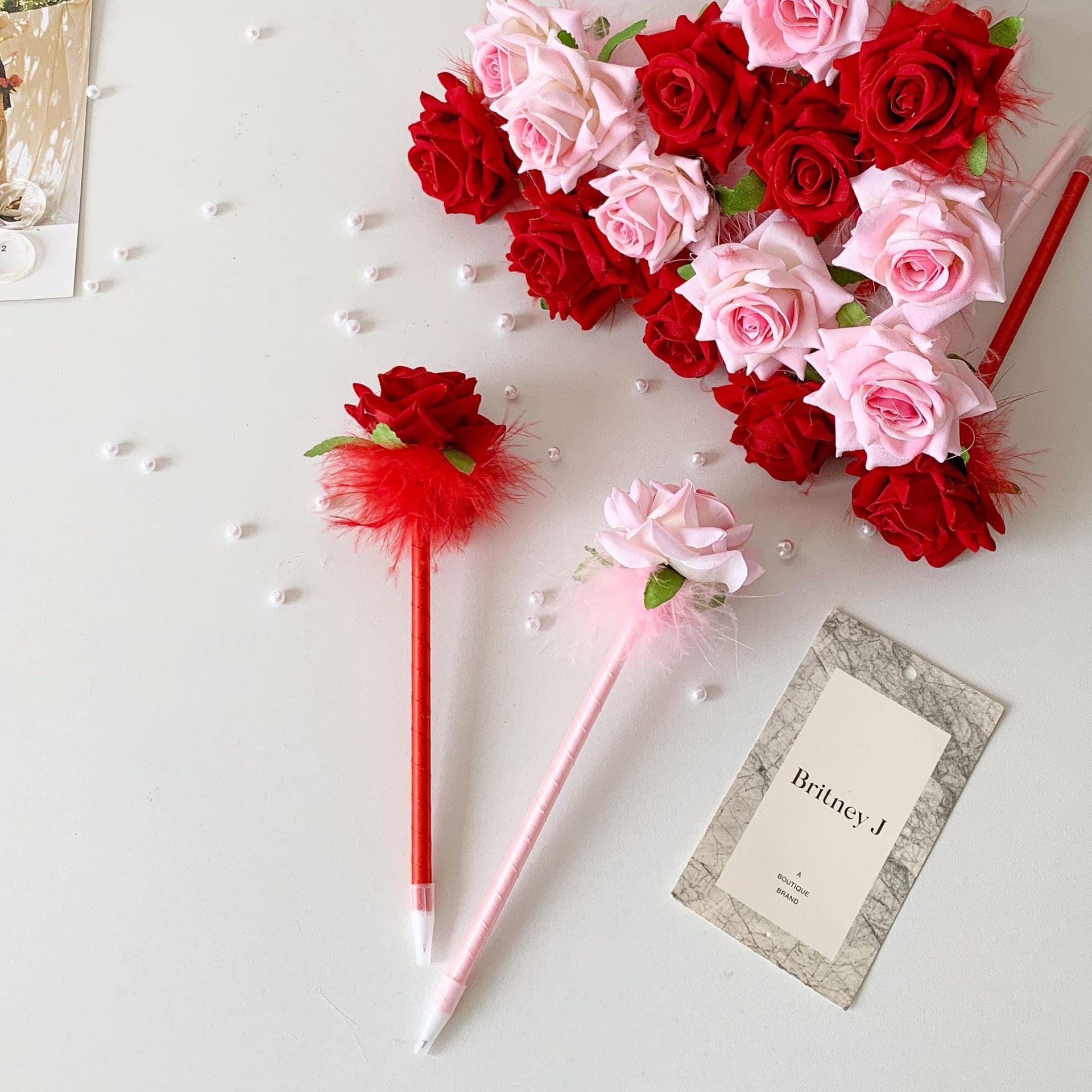 Wholesale  rose gift pen creative fun ballpoint pen