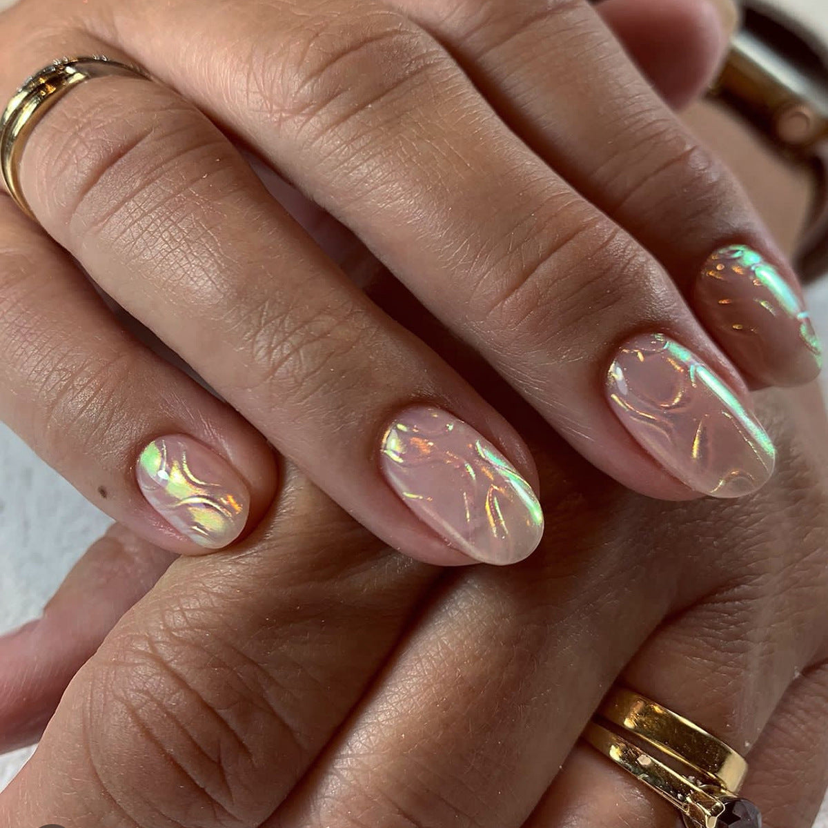 Wholesale 24 Pieces/box Solid Color Short Nail Nails Kits Nail Stickers ACC-NS-LeFan156