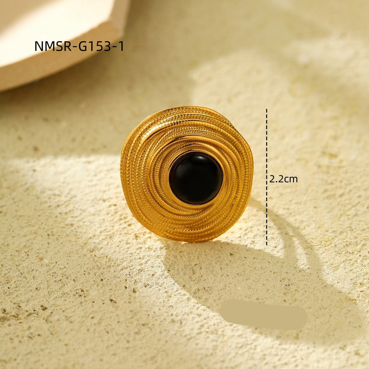 Wholesale Retro Eye of Horus Accessories Light Luxury Open  Stainless Steel Ring