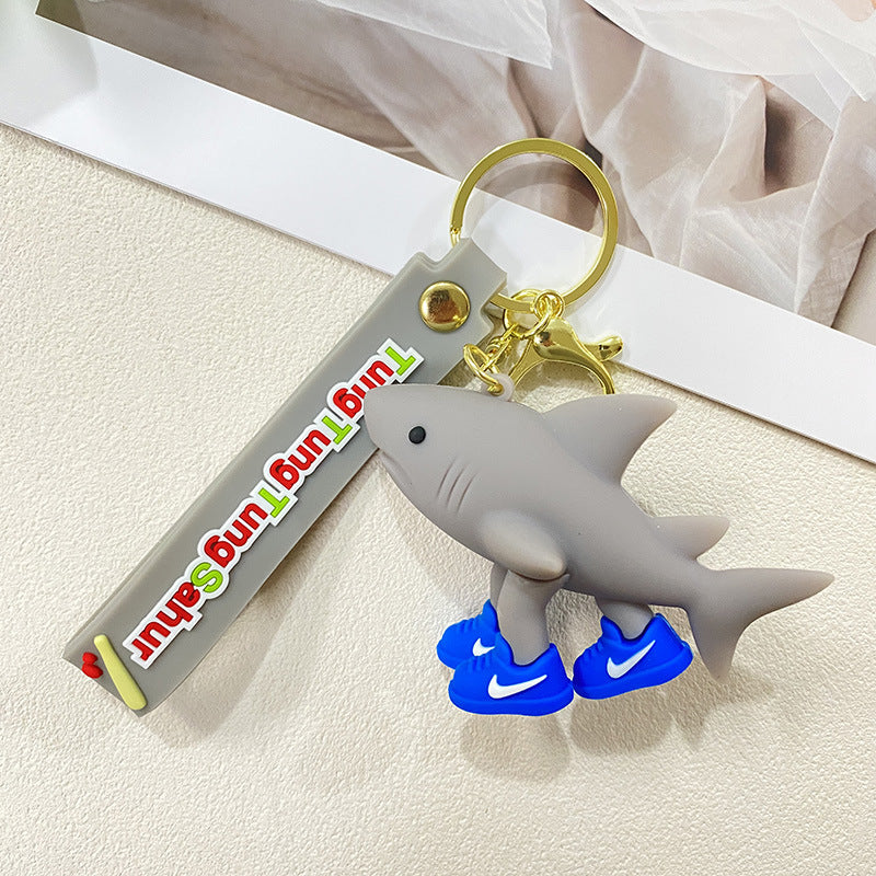 Wholesale Cute cartoon silicone keychain ACCVIP
