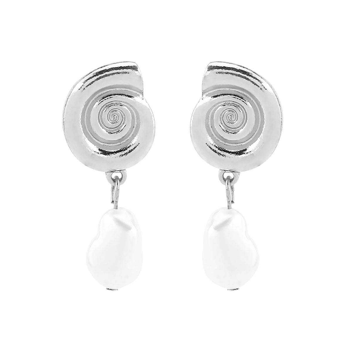 Wholesale Ocean Resort Style Shell Conch Earrings