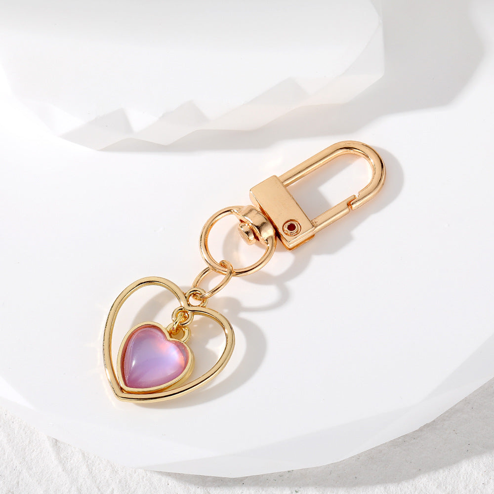 Wholesale Korean Style Hollow Heart Pendant Necklace Trendy Fashion Layering Jewelry Gift