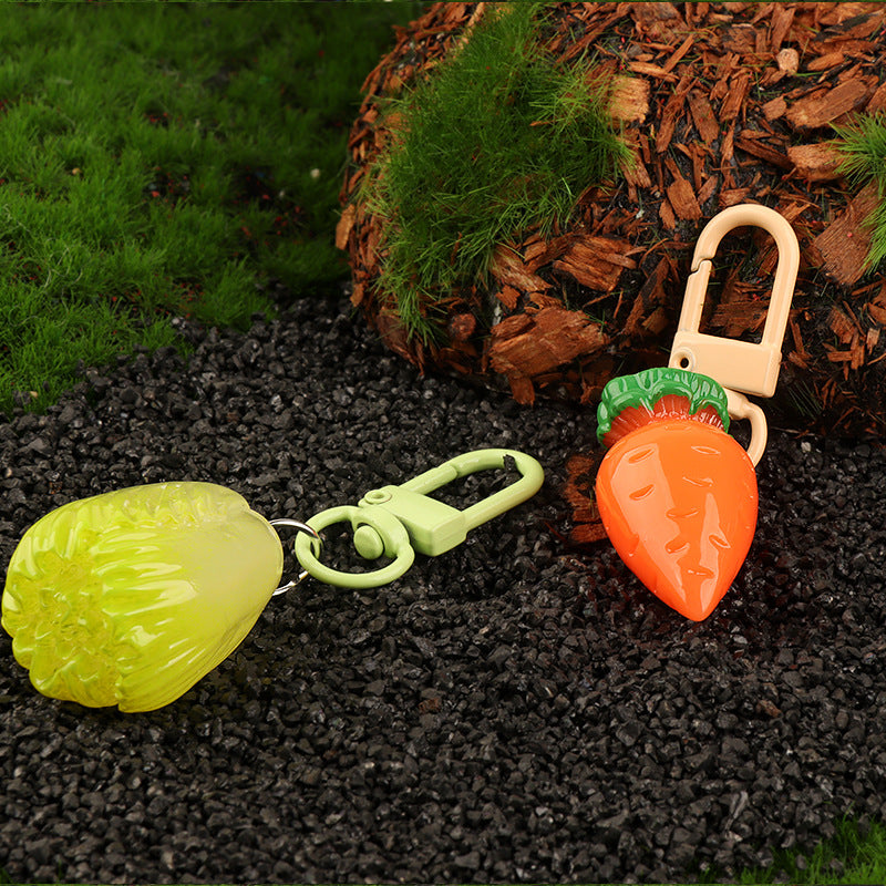Wholesale  Food Items, Vegetables, Cabbage, Carrots, Key Accessories Keychains