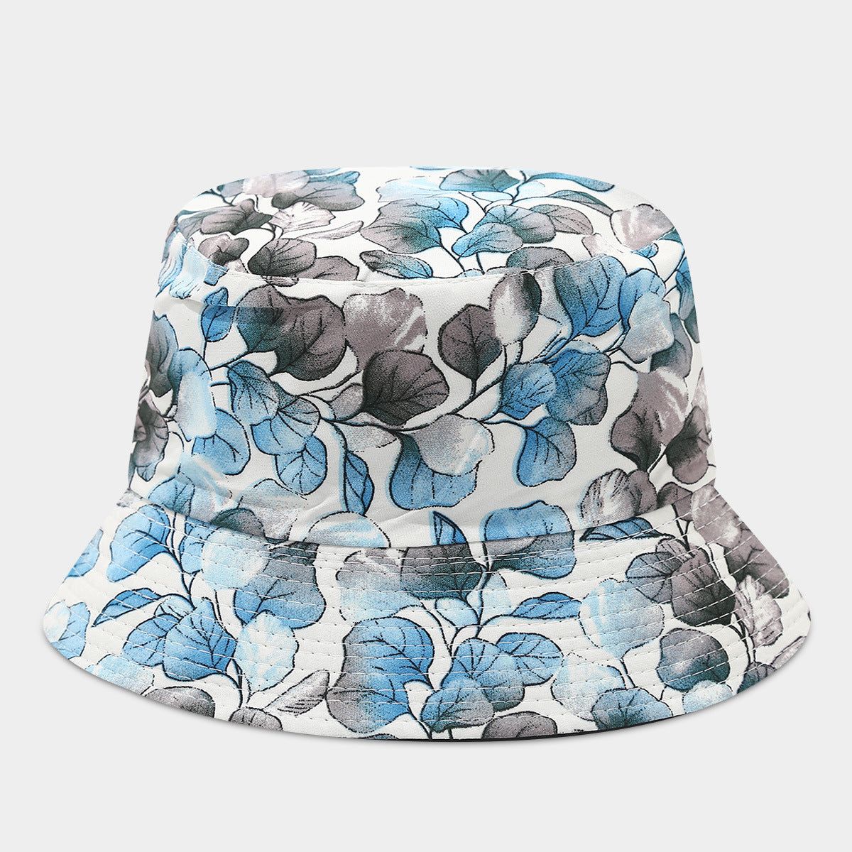 Wholesale Double-Sided Fisherman Hat  Flower Pattern Basin Hat