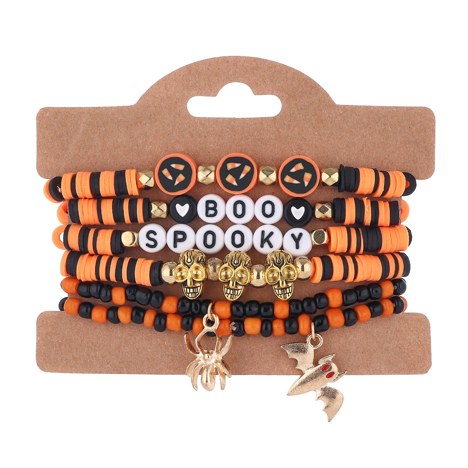 Wholesale European American Style  Soft Clay Bracelet Set,  Handmade Fashion Accessory