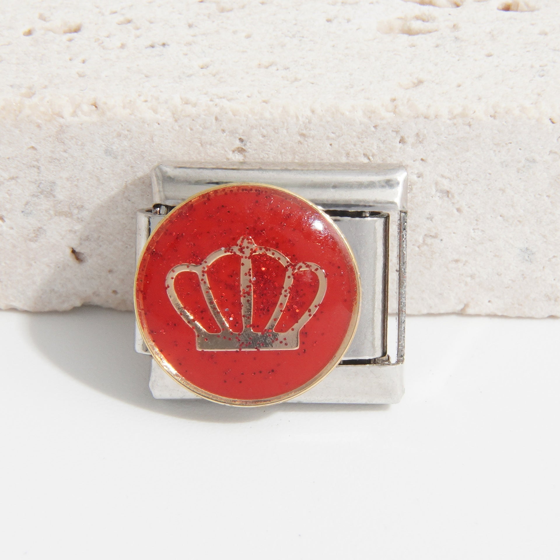 Wholesale 10pcs Italian Charm Bracelet 9mm DIY Splicing Cartoon Cute Stainless Steel Composable Bracelet