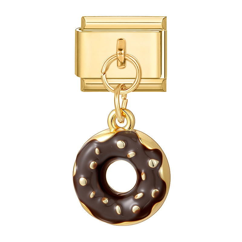 Wholesale  Italian Charm Bracelet 9mm DIY Splicing Cute Creative Stainless Steel Composable Bracelet