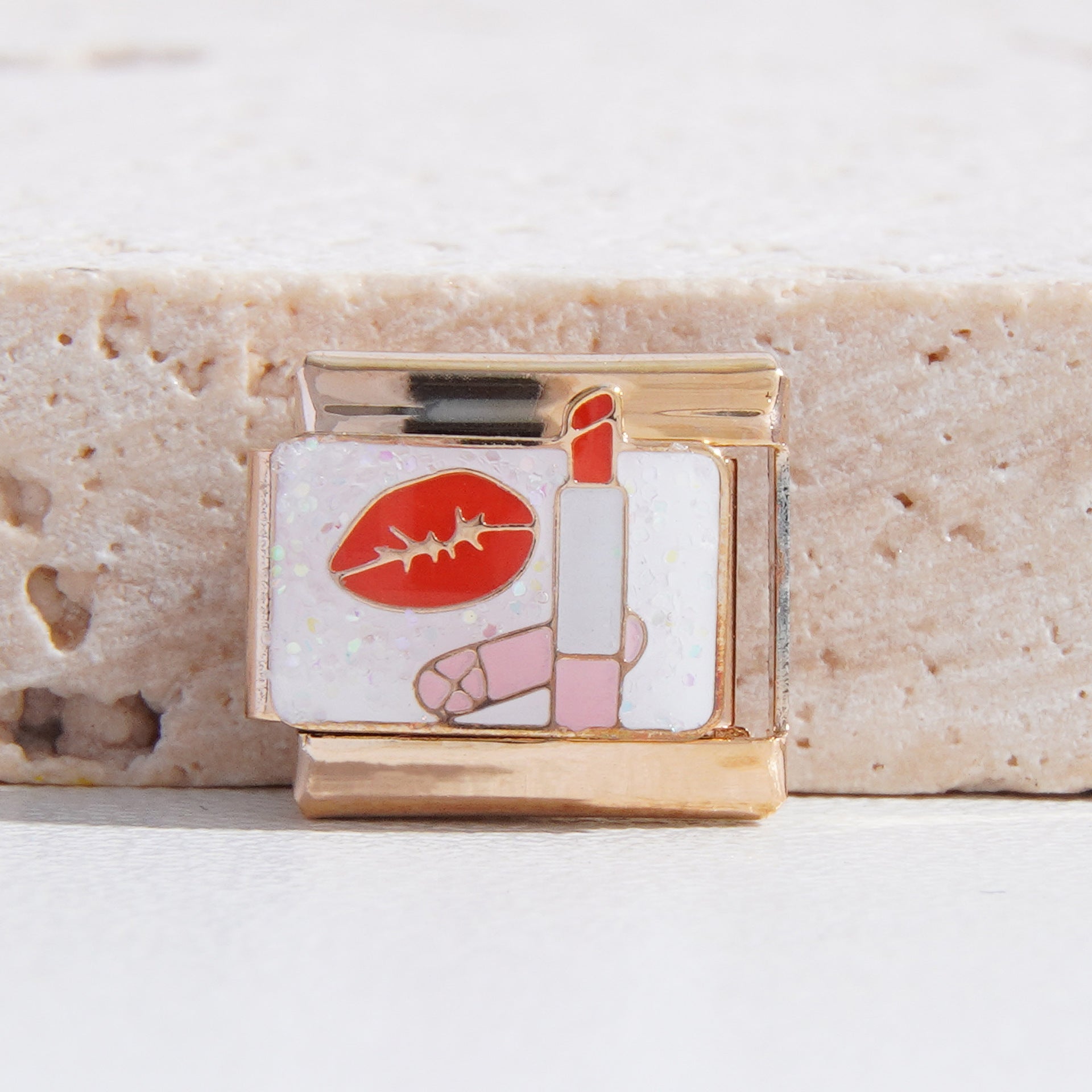 Wholesale Italian Charm Bracelet 9mm DIY Splicing Creative Pattern Stainless Steel Composable Bracelet