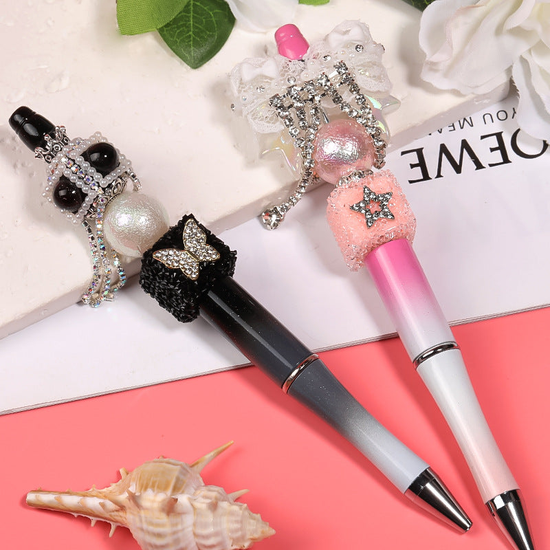 Wholesale of 5pcs Water Diamond Sugar Beads Butterfly Five Pointed Star Square Diamond Ball Beads ACC-BDS-BLG009