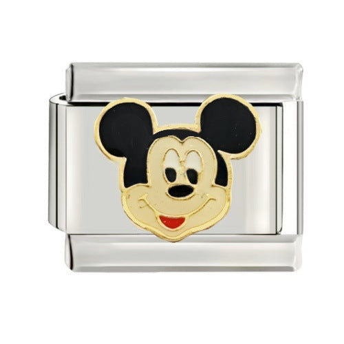 Wholesale 9mm Italian Charm Starter Bracelets DIY square Single Section Creative Stainless Steel Composable Bracelet
