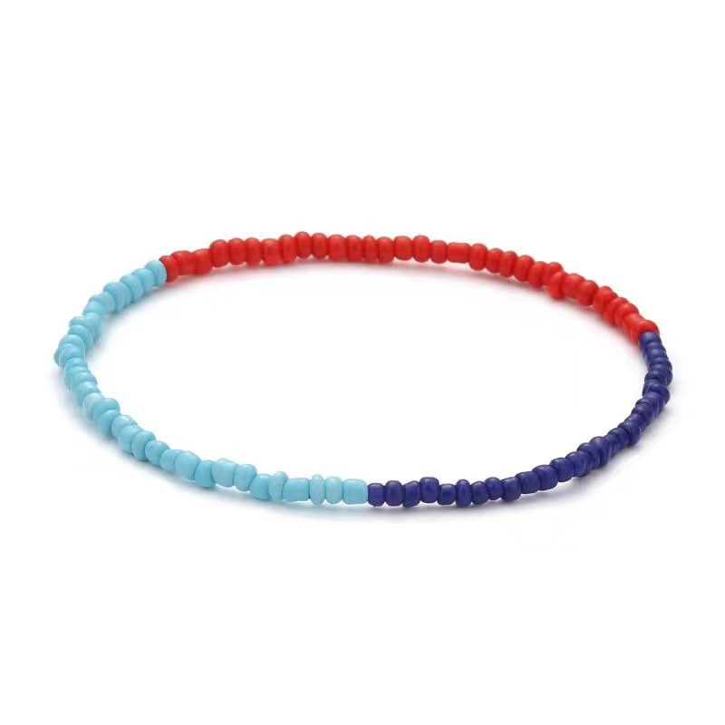 Wholesale  Bohemian Rice Bead Anklet