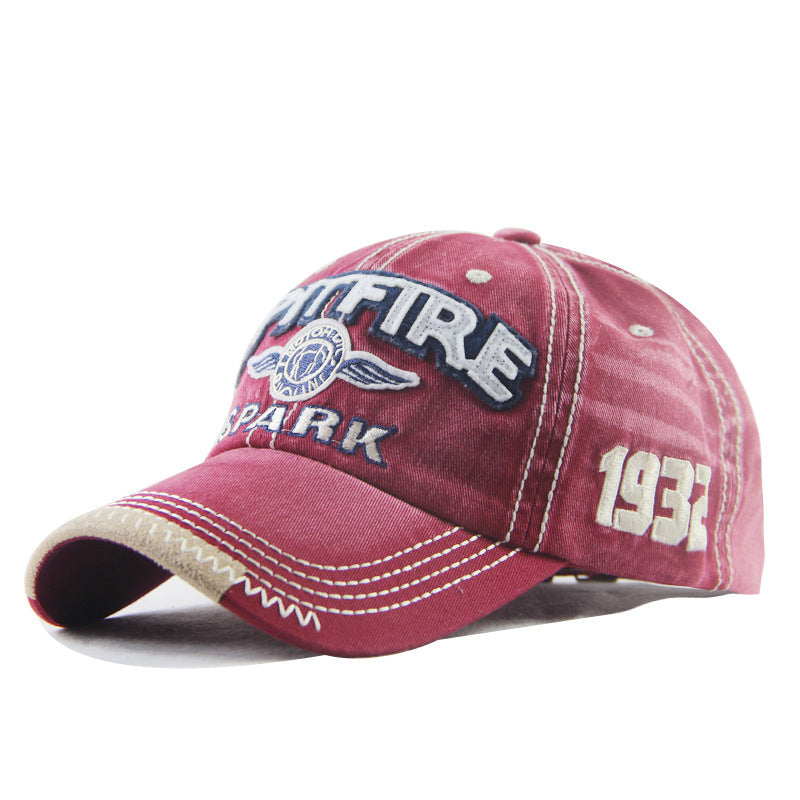 Wholesale Distressed Washed Embroidered Letter Baseball Cap Adjustable Fashion Accessory Gift Boutique Resale