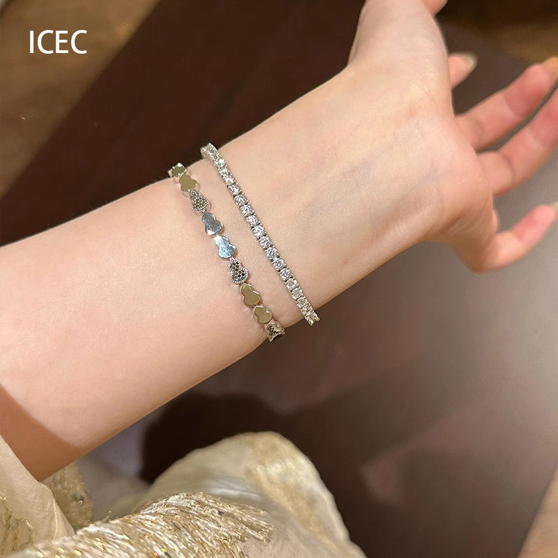 Wholesale Crushed Ice Small Gourd Splicing Bracelet