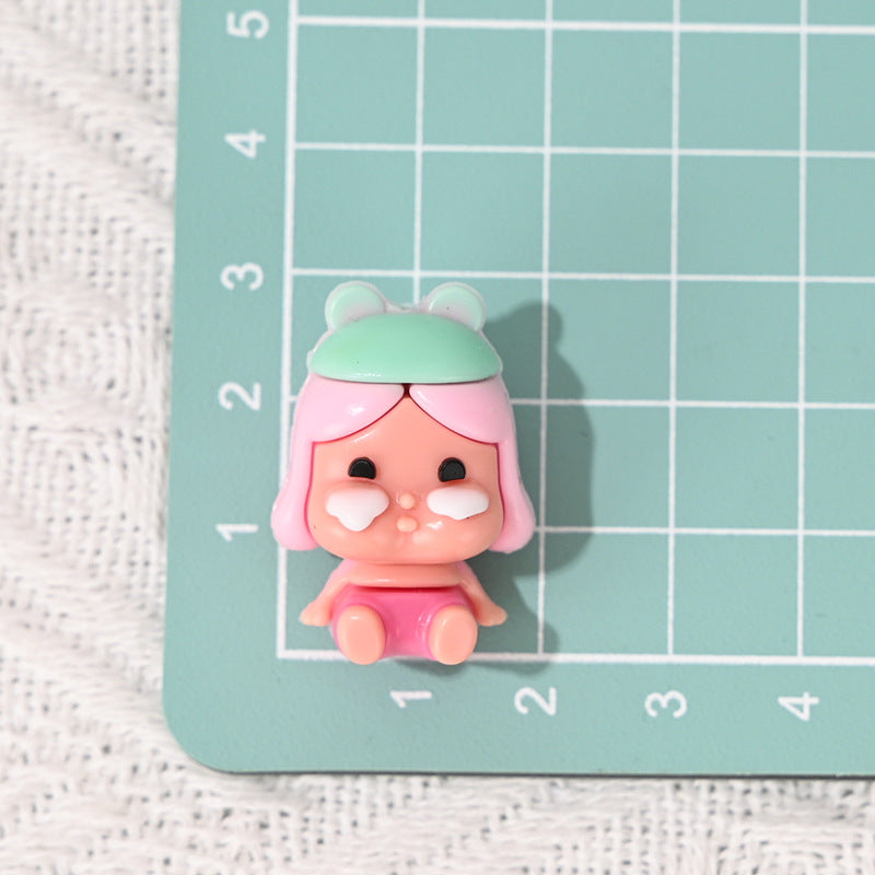 Wholesale 10pcs Rubber Cute Cartoon  DIY Bead Accessories