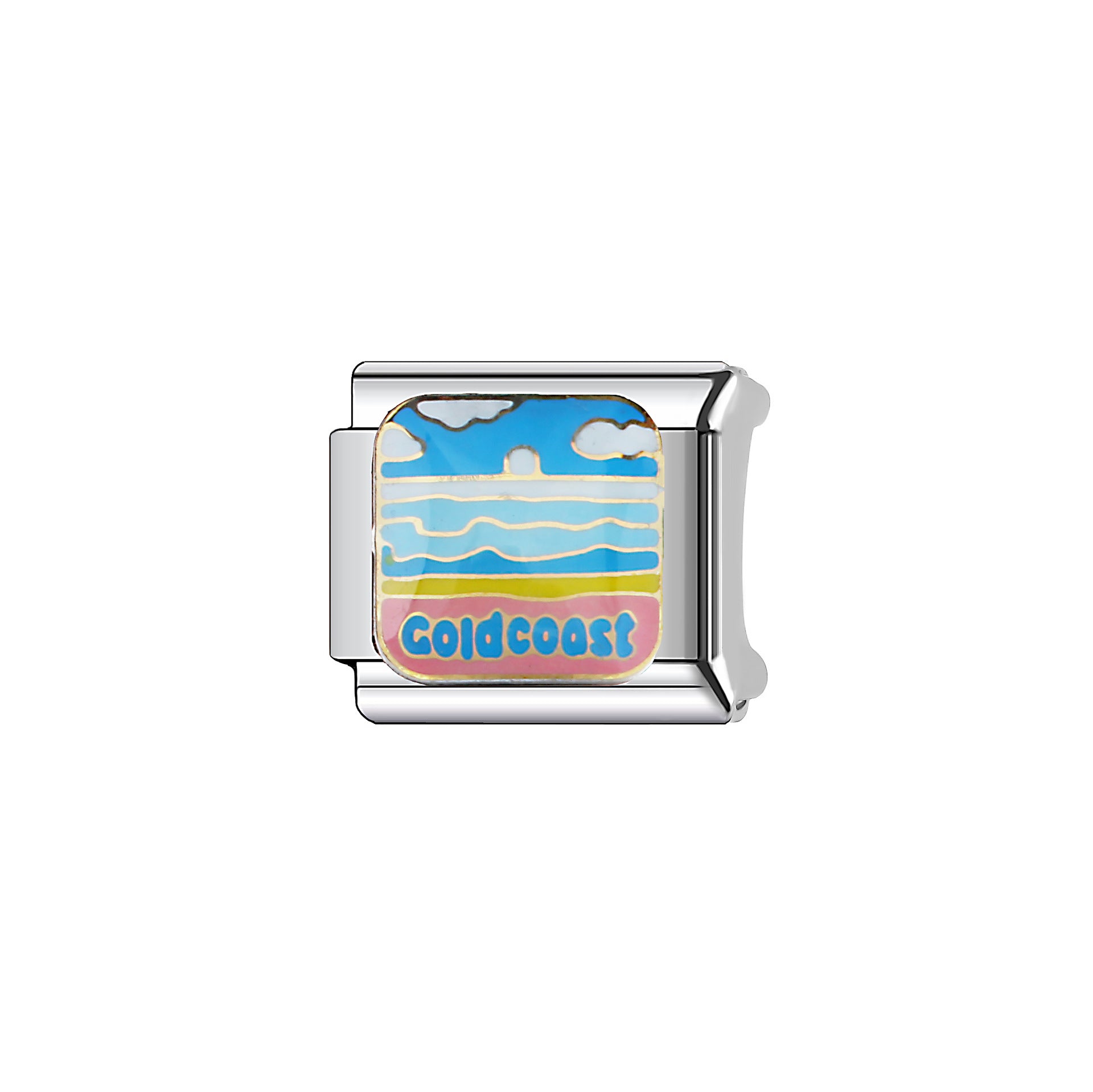 Wholesale Cartoon Stainless Steel DIY Modular Bracelet Fashion Accessory Gift