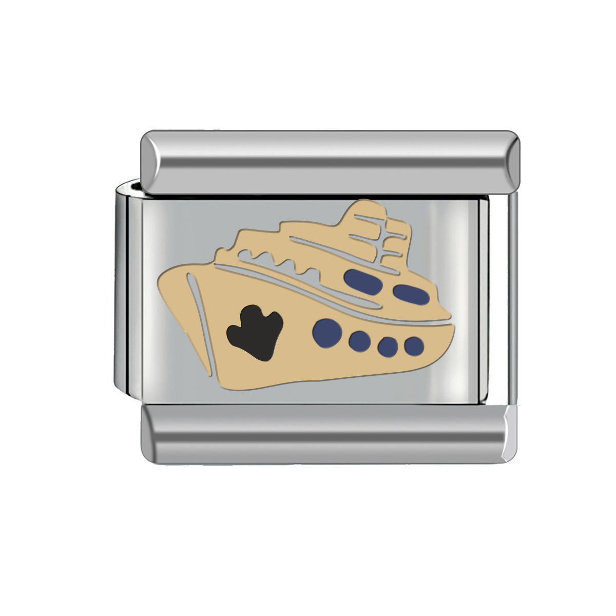 Wholesale Italian Charm Bracelet Stainless Steel Bracelet 9mm DIY Pattern Free Stitching Detachable Composable Bracelet ACC-BT-JL013