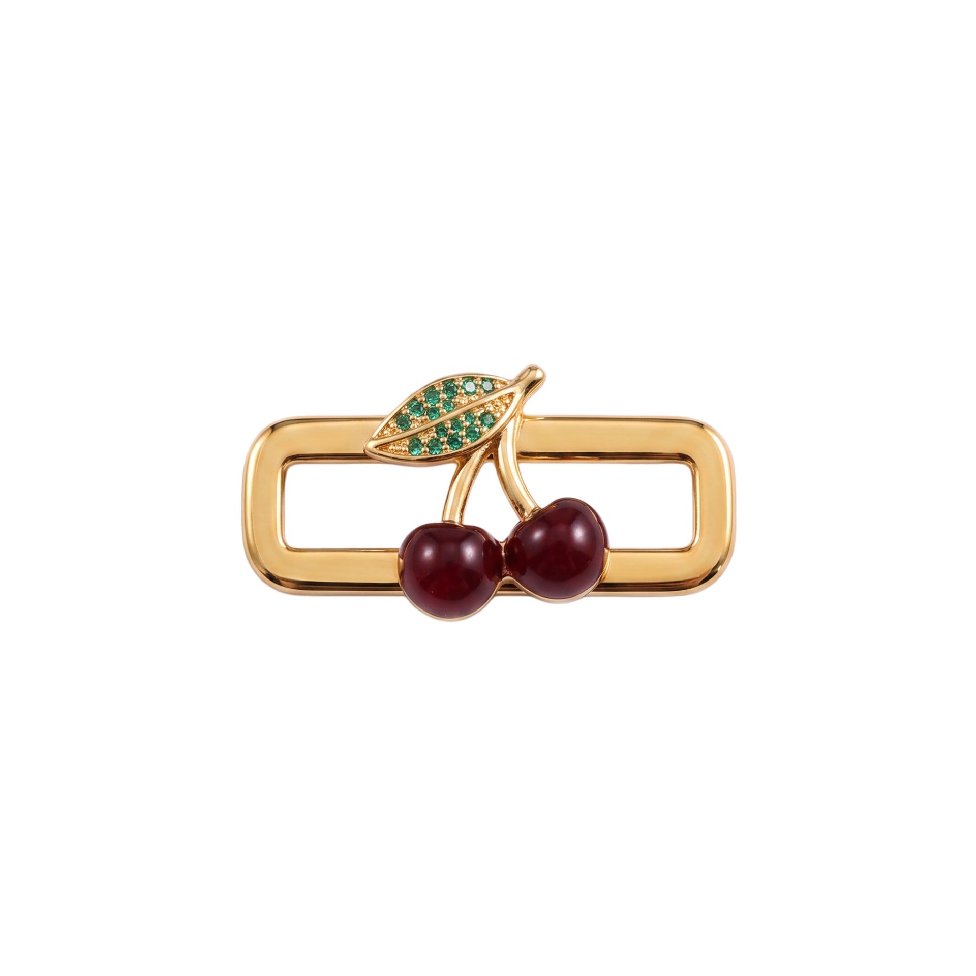 Wholesale Retro Strawberry Fruit Charm Bracelet With Stainless Steel Colorful Zircon Pendant DIY Jewelry Craft Supply For Gift And Boutique Resale