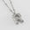 Wholesale  bubble letter necklace 18K stainless steel English letter pendant jewelry