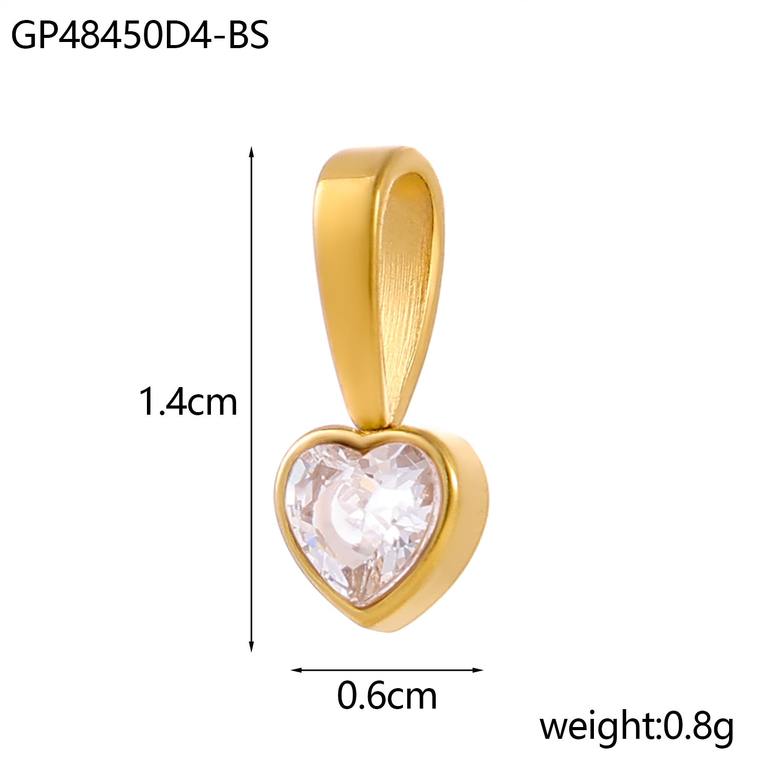 Wholesale DIY Colored Zircon Twelve Birthday Stone Pendant