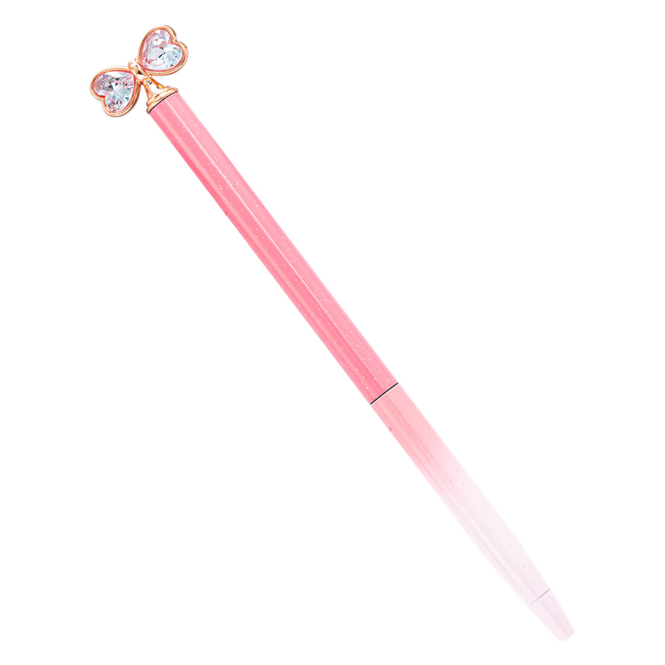 Wholesale Bow ball point pen cartoon cute high color value diamond crystal pen