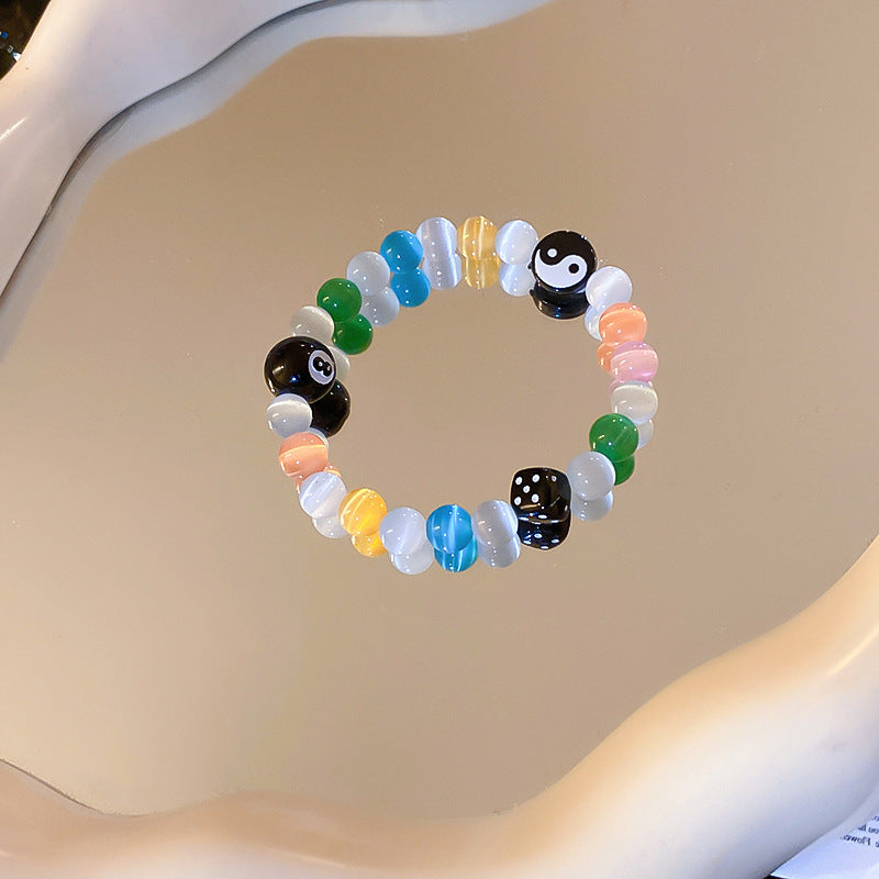 Wholesale Diamond Butterfly Moonlight Cat's Eye Bracelet ACC-BT-KJ003