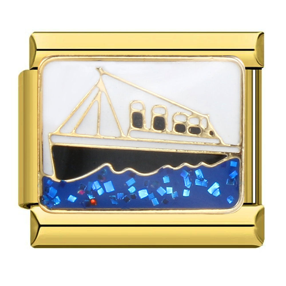 Wholesale Italian Charm Bracelet 9mm DIY Splicing Removable Travel Elements Stainless Steel Composable Bracelet ACC-BT-QiYing019