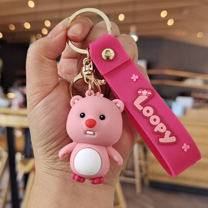 Wholesale Cartoon Cute Silicone Keychains ACC-KC-MingTian007