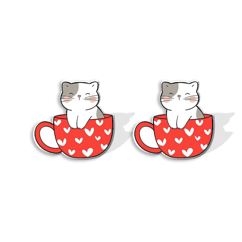 Wholesale Cartoon Cute Resin Earrings ACCVIP-ES-XiangLian018