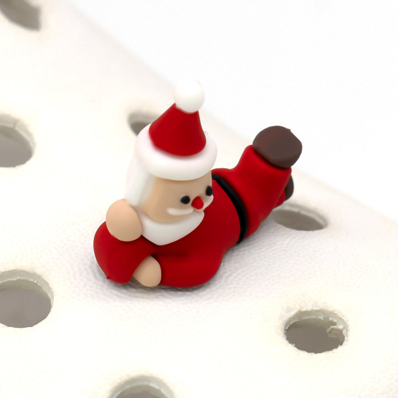 Wholesale 10pcs Random Christmas Series Shoes Accessories Shoes Charms