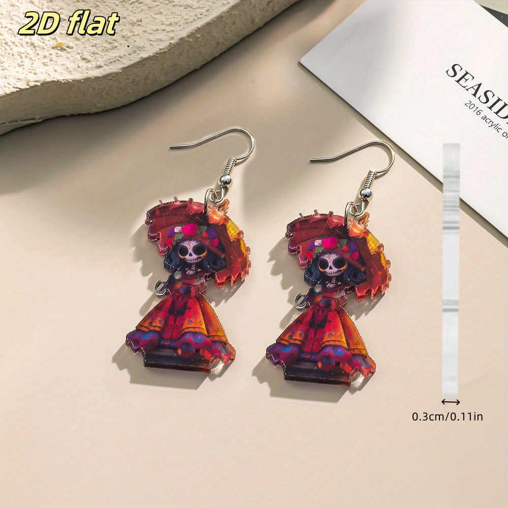 Wholesale Gothic Punk Acrylic  Earrings