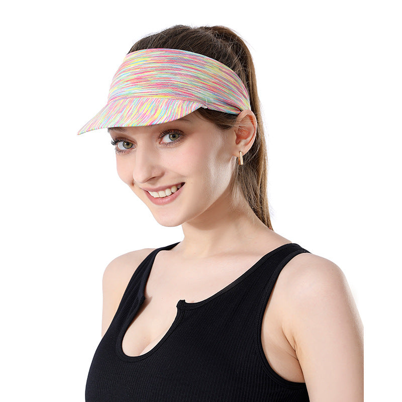 Wholesale Outdoor Sports Sun Protection Breathable Empty Top Hat Quick Drying Sun Hat Summer ACC-HT-YinXing001