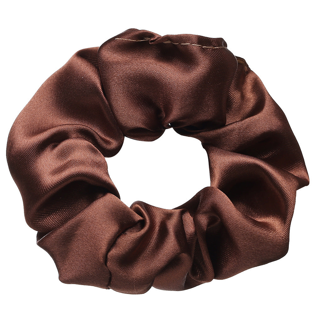 Wholesale Silk Satin Vintage Fat Gut Loop Large Headband Hair Scrunchies ACC-HS-HZS001