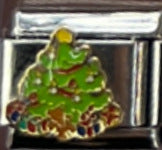 Wholesale Italian Charm Bracelet 9mm DIY Splicing Cartoon Christmas Series Titanium Steel  Composable Bracelet