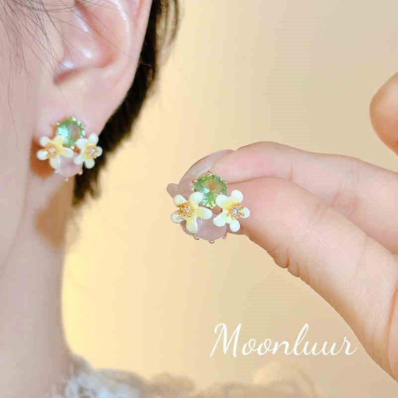Wholesale  colorful flower earrings