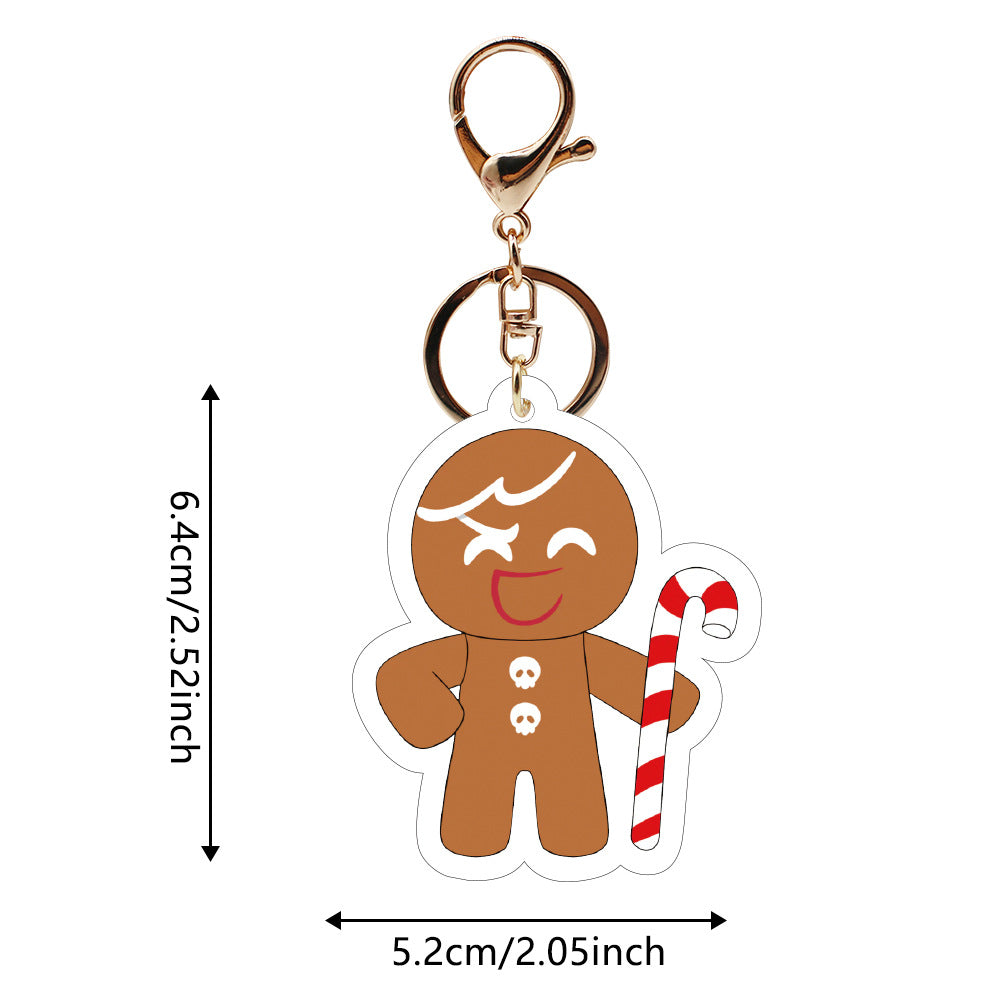 Wholesale  Cookie Acrylic Keychain  ACCVIP