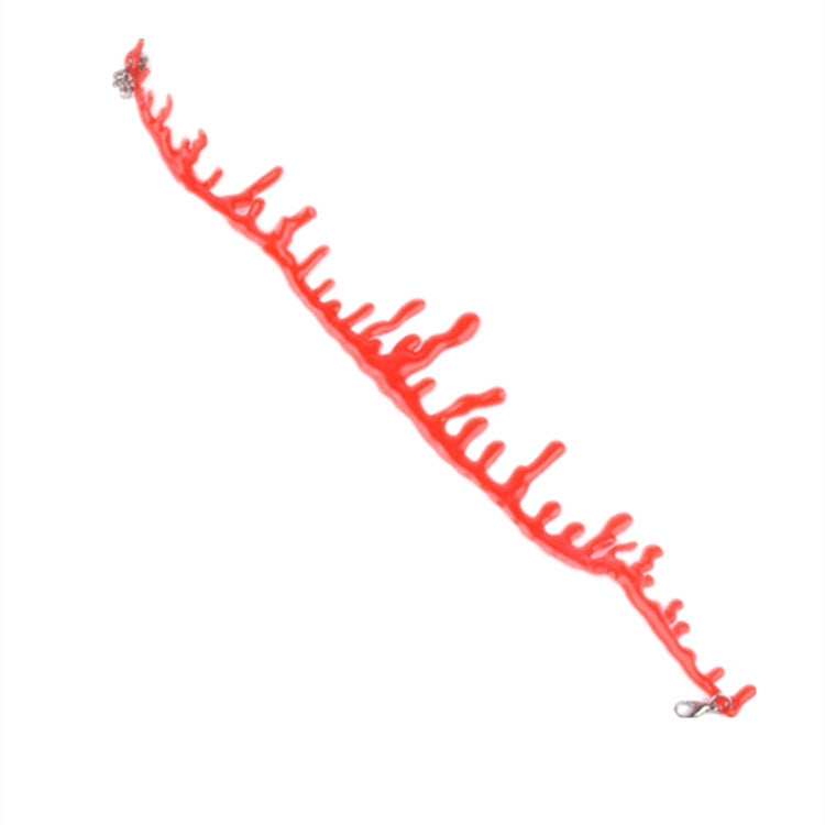 Wholesale Halloween blood necklace