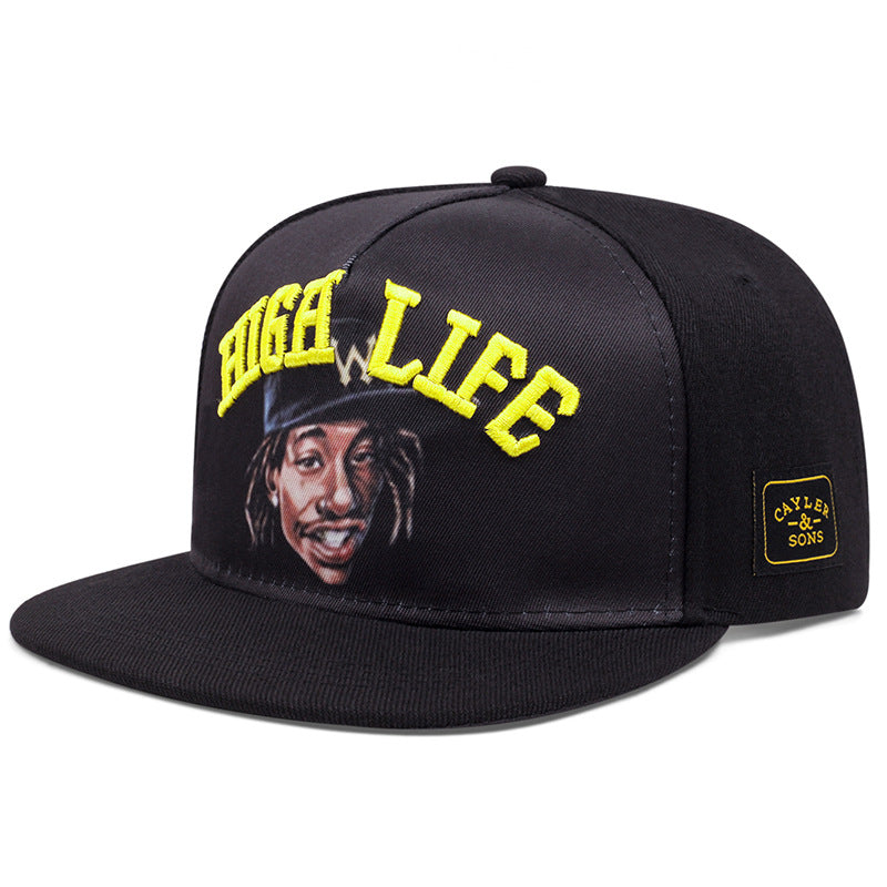 Wholesale Hip Hop Hat Flat Brim Hat Fashion Baseball Cap ACC-HT-XingHui006