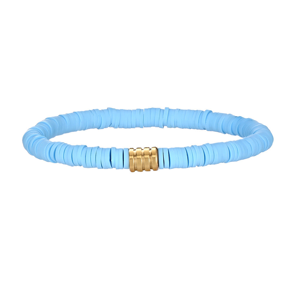 Wholesale Bohemian Colorful Soft Clay Bracelet