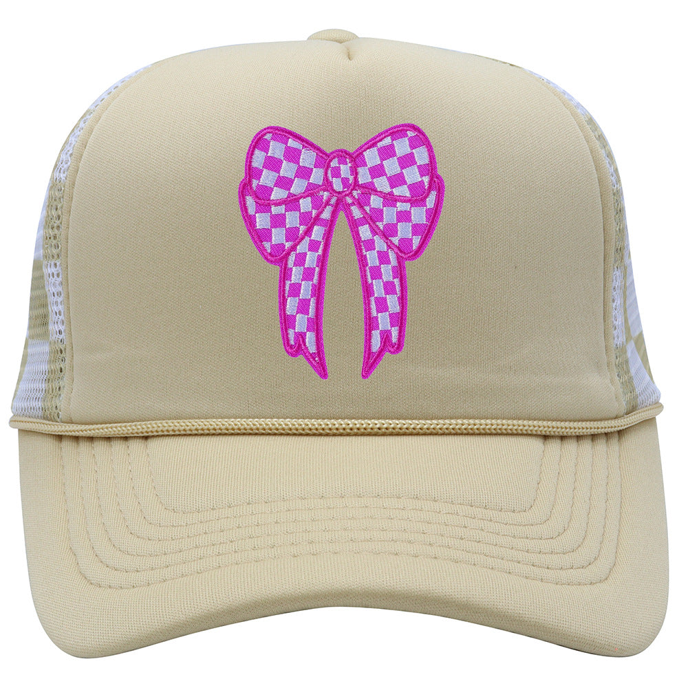 Wholesale Bow Truck Hat  Leisure Sun Hat Baseball Cap