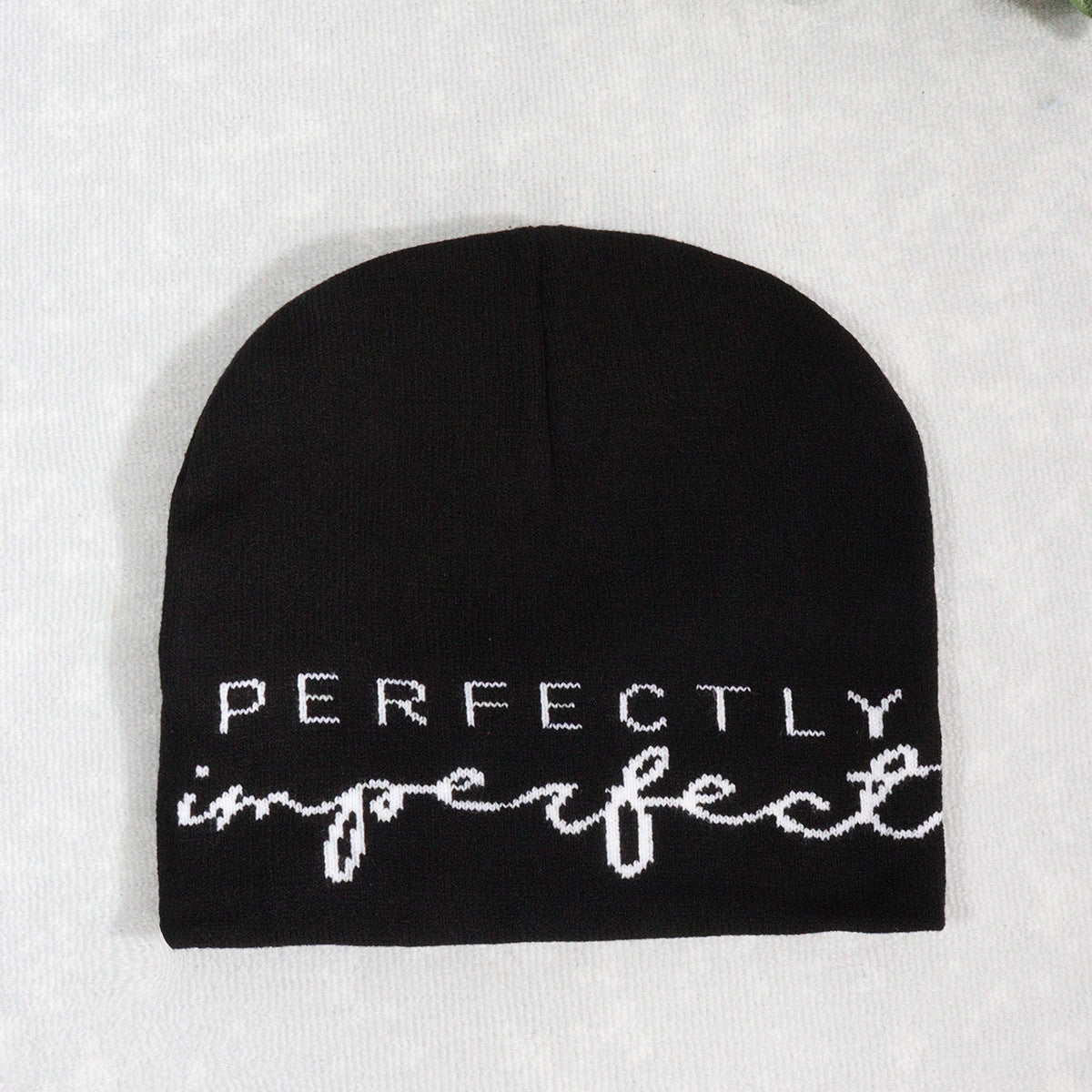 Wholesale English Letters Multi-color Knitted Hat Beanie ACC-HT-Junl004