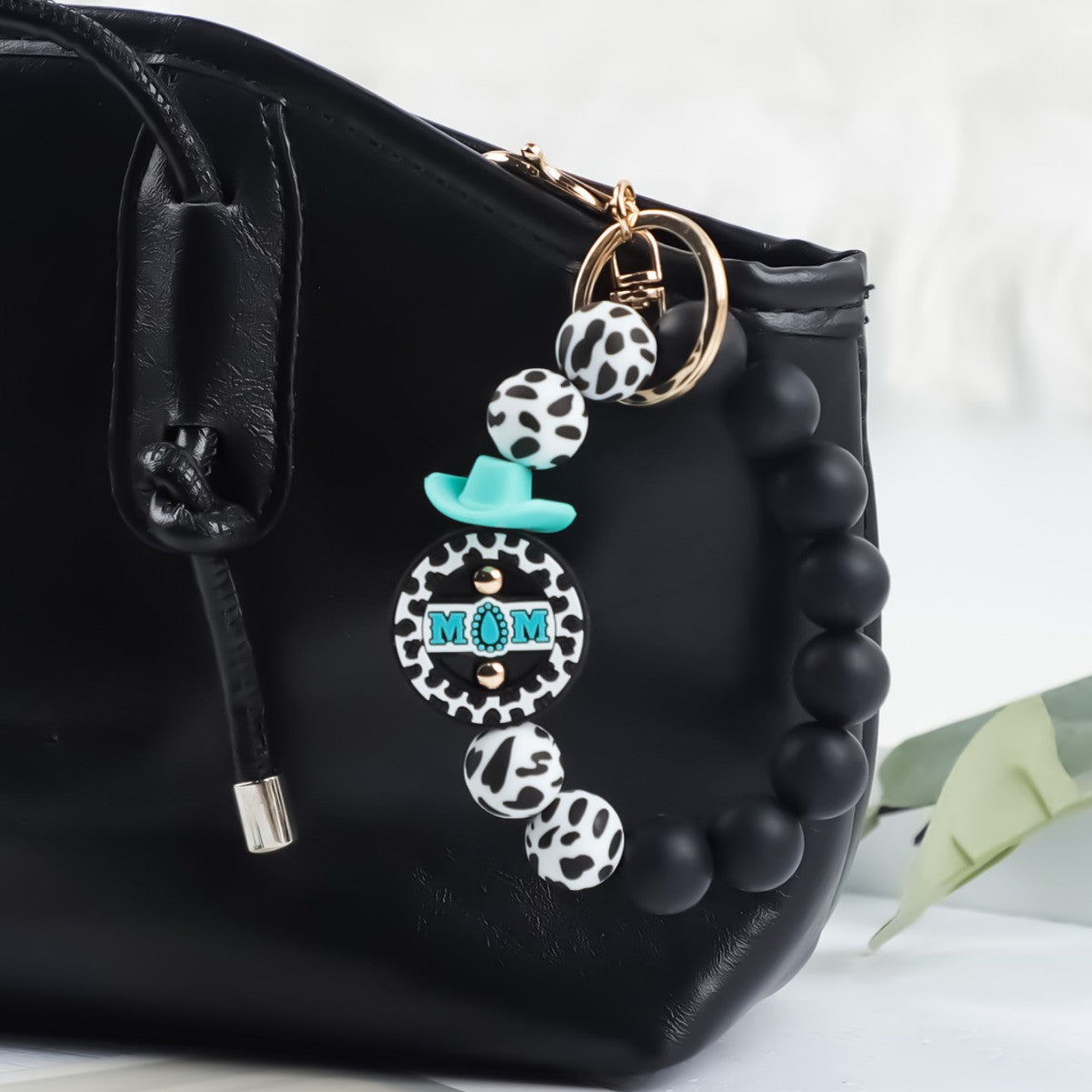 Wholesale Camouflage Silicone Bead Keychain Bracelet Trendy Fashion Accessory For Keys And Bags Everyday Gift For Colleagues