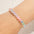 Wholesale luminous color smiling face beaded elastic ladies bracelet