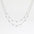 Wholesale Stainless steel Double-layer stacked zircon necklace