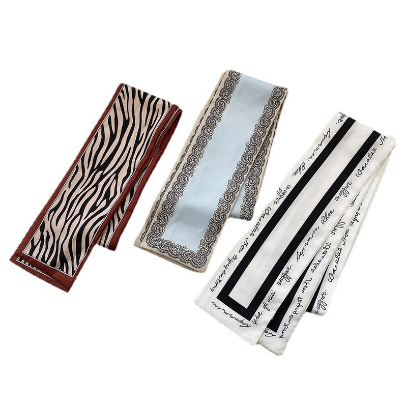 Wholesale Retro Bow Ribbon Streamer Mori Headband Hair Scrunchies ACC-HS-Weim002